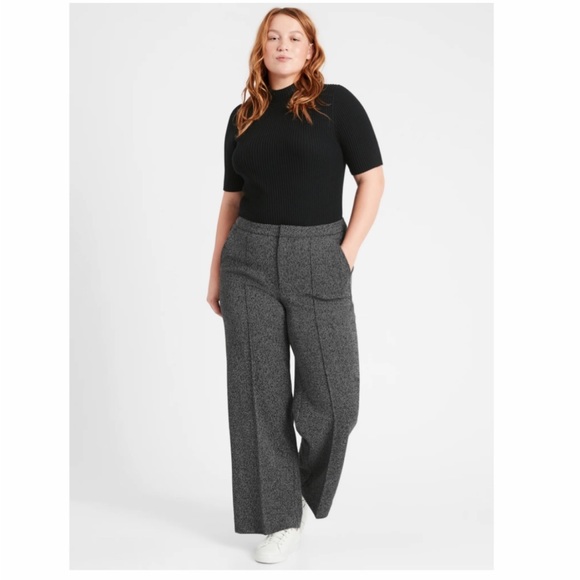 NWT Banana Republic Relaxed Wide-Leg Fit Sz 14 - Picture 1 of 4